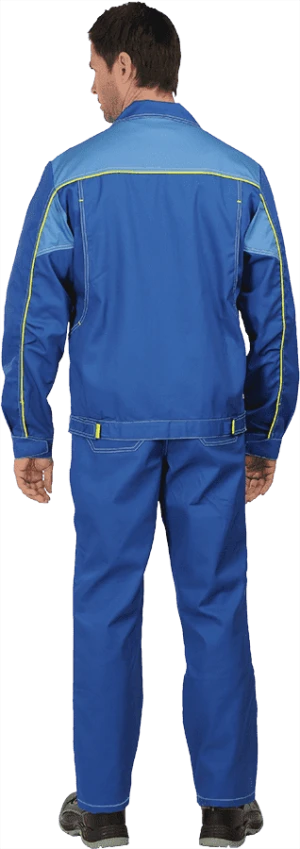 Куртка мужская ТУРБО от механических воздействий и ОПЗ, василёк Кур 674