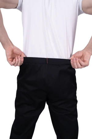 Костюм ГУРМАН , черный-серый Кос 080