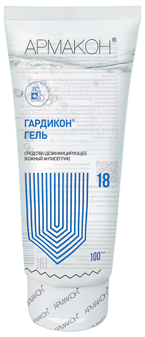 Гель ГАРДИКОН дезинфицирующий (кожный антисептик) 100 мл, (1336) Кре 081