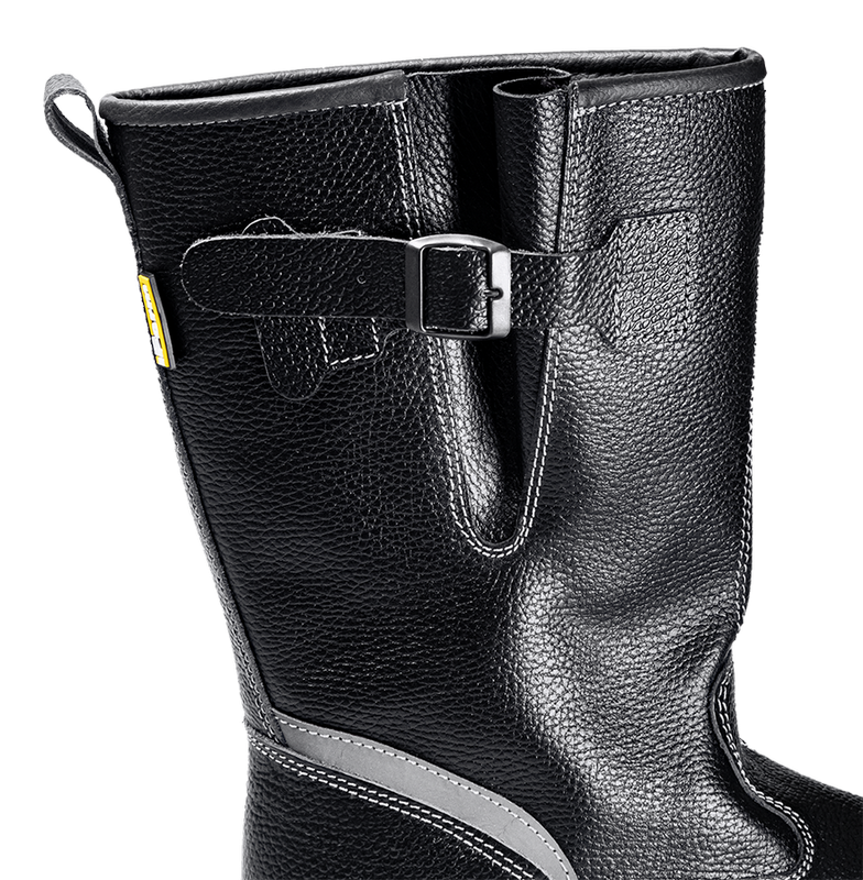 Сапоги TURBO с КП, хромовые ПУ/нитрил (Сап. 085)