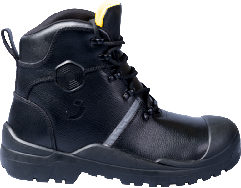 Ботинки HEKLA S3 MID (ХЕКЛА) с МП и МС, кожаные Нитрил