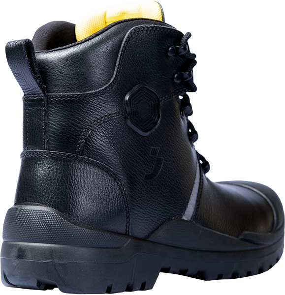 Ботинки HEKLA S3 MID (ХЕКЛА) с МП и МС, кожаные Нитрил