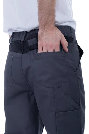 Брюки мужские GT от механических воздействий и ОПЗ, серый-т.серый