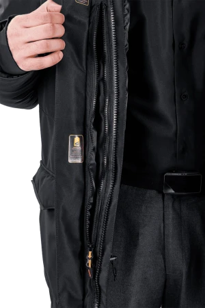 Куртка мужская iForm ORIGINAL от пониженных температур воздуха и ветра, механических воздействий и ОПЗ, черный