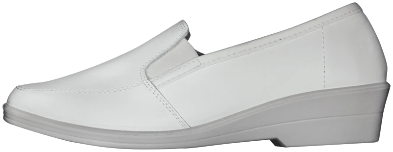 Туфли АЛМИ (67110-00101), женские, кожаные ПУ (белые) Туф 005