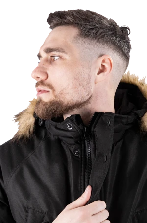 Куртка мужская ФОРПОСТ зимняя для защиты от пониженных температур механических воздействий и ОПЗ, черная