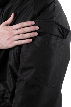 Куртка мужская ФОРПОСТ зимняя для защиты от пониженных температур механических воздействий и ОПЗ, черная