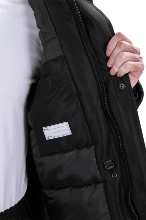 Куртка мужская ФОРПОСТ зимняя для защиты от пониженных температур механических воздействий и ОПЗ, черная