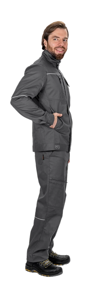 Костюм мужской ДЮРАБЛ от механических воздействий и ОПЗ (куртка, брюки), серый