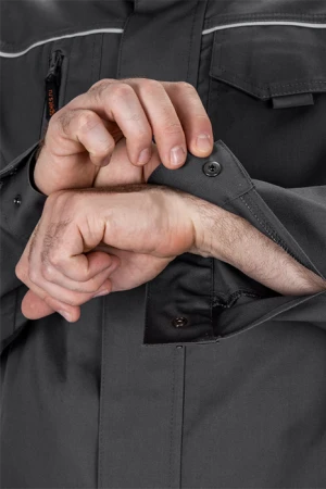 Костюм мужской ДЮРАБЛ от механических воздействий и ОПЗ (куртка, брюки), серый