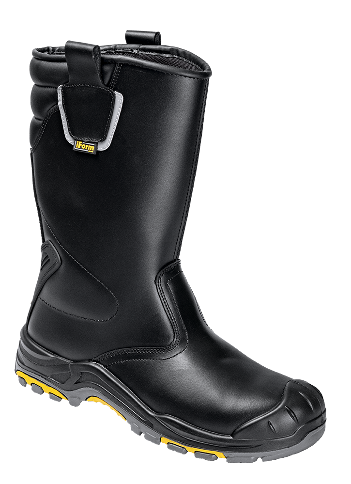 Сапоги iForm® ORIGINAL (ОРИДЖИНАЛ) с КП и КС, кожаные ПУ/нитрил