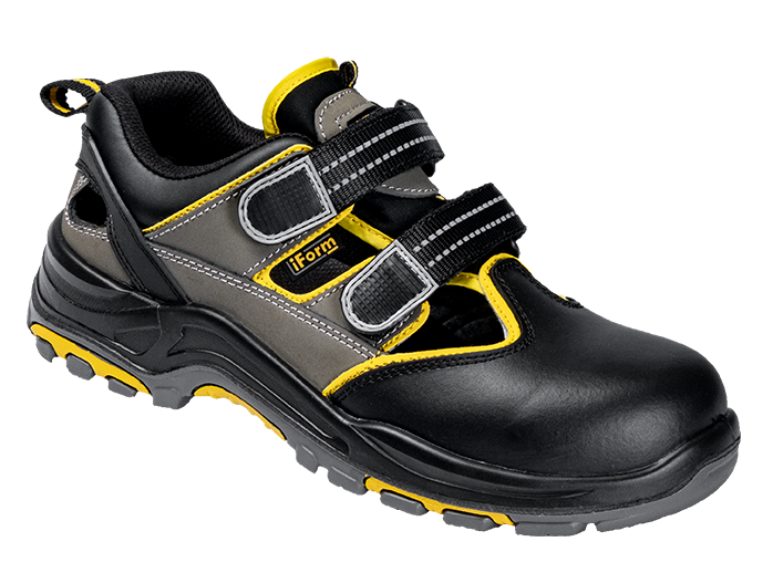 Полуботинки с перфорацией iForm® ORIGINAL (ОРИДЖИНАЛ) с КП и КС, кожаные ПУ/нитрил