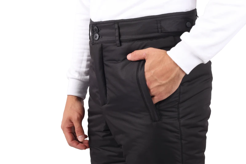 Брюки СКАНДИНАВИЯ зимние, чёрные Брю 306