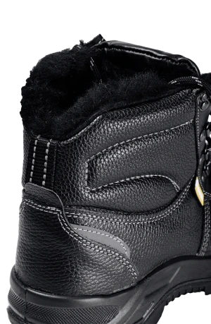 Ботинки TURBO с КП нат. мех, хромовые ПУ/нитрил (Бот. 120)