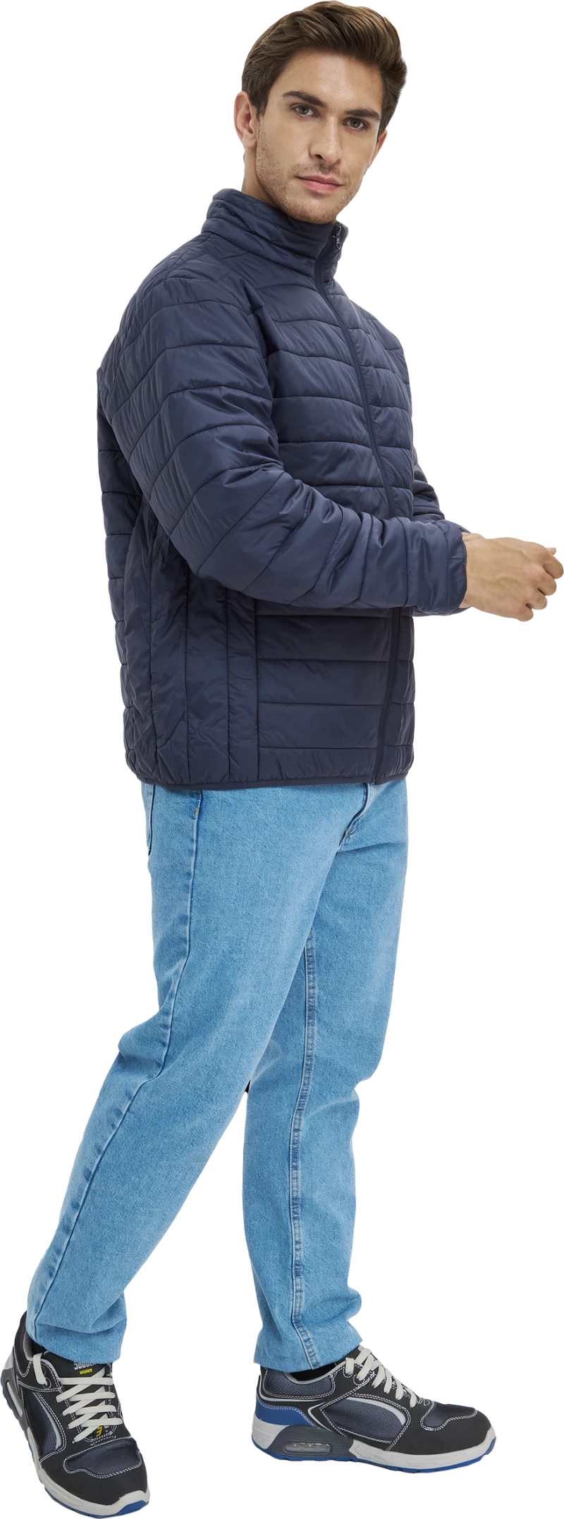 Куртка ДЕМИ стеганая, т/синий Кур 001