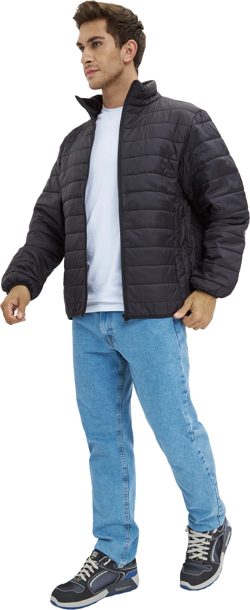 Куртка ДЕМИ стеганая, черный Кур 002