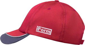 Бейсболка IFORM, красный-серый Шап 557