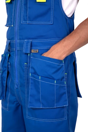 Комбинезон мужской ТУРБО от механических воздействий и ОПЗ, василёк Ком 660